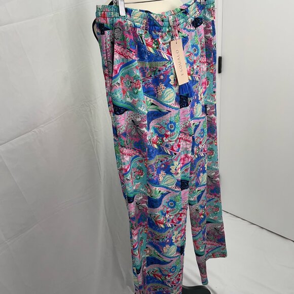 BOHO CHIC pajama pants vibrant summer hippy vibes - Picture 3 of 10